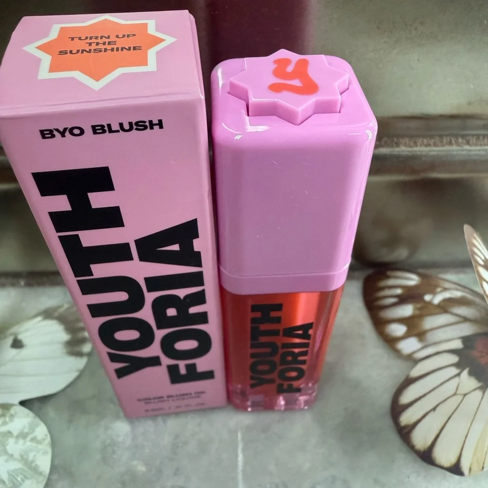 Youthforia TURN UP THE SUNSHINE BYO Blush PH Color Changing Oil .21oz-NIB